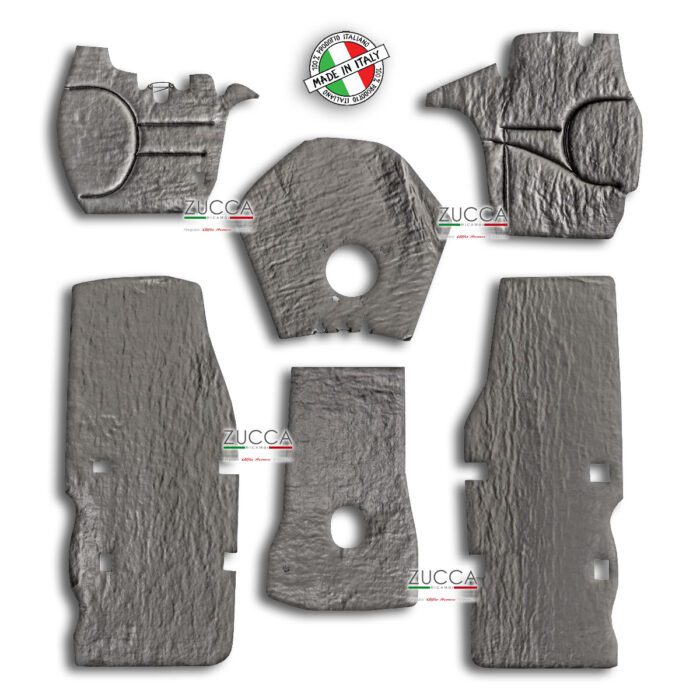 Set Insonorizzanti (GT Bertone Pedaliera Alta 1.750 cc - Serie 2)