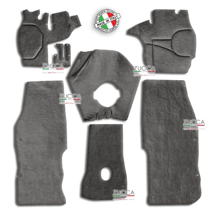 Set Insonorizzanti (GT Bertone Pedaliera Bassa - Pianale Post. Piatto)