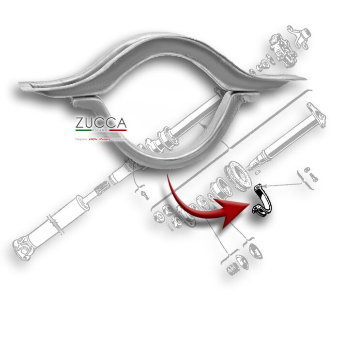 Staffa di Supporto Albero di Trasmissione + Traversina Base (750/101)