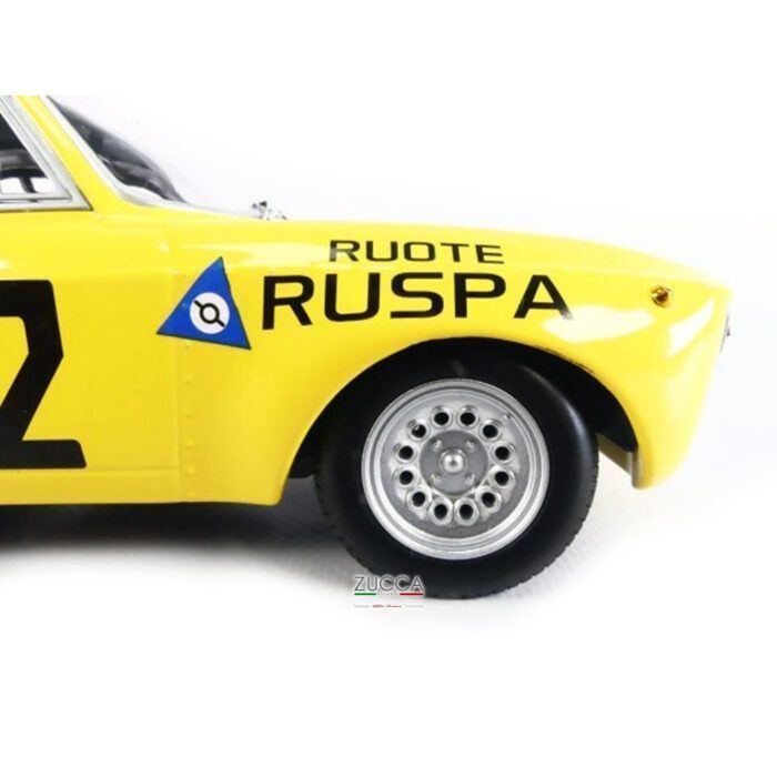 1/18 - Giulia GT 1300 GTA Junior Team Monzeglio Squadra Corse N 102 Targa Florio del 1971 - M.  Zanetti -  R. Ruspa - immagine 3