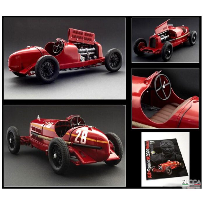 1/12 - Alfa Romeo - F1 8C 2300 MONZA N 28 WINNER MONACO GP 1932 TAZIO NUVOLARI - immagine 3