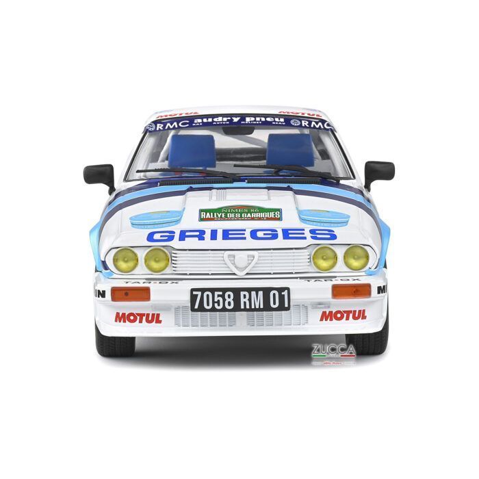 1/18 -  Alfetta GTV6 N 15 Rally Des Garrigues 1986 C. Rigollett - M. Bathelot - immagine 6