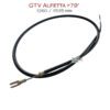 Cavo Freno a Mano (GTV Alfetta >79' - 1260 / 1535 mm)