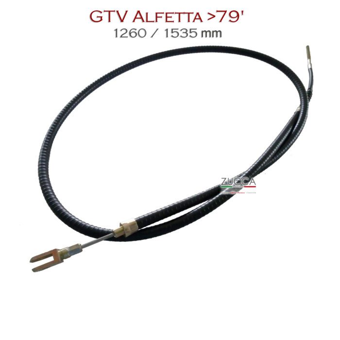 Cavo Freno a Mano (GTV Alfetta >79' - 1260 / 1535 mm)