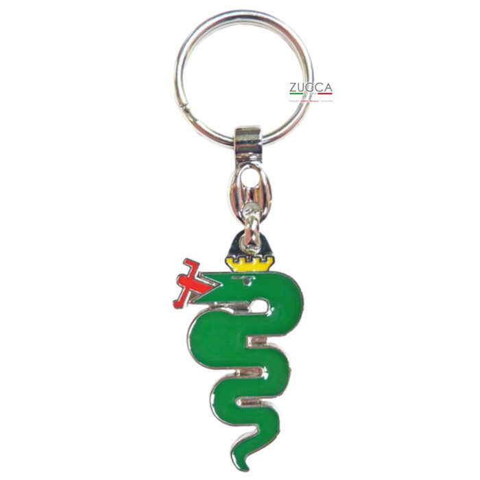 Portachiavi serpente Verde (Alfa Romeo)
