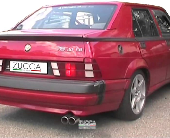 Sezione Terminale "Twin Tip" (Alfa 75 - Turbo America / V6 Busso dal 1985 al 92') - immagine 2