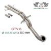 Sezione Centrale (GTV6 ) "INOX" Senza Silenziatore