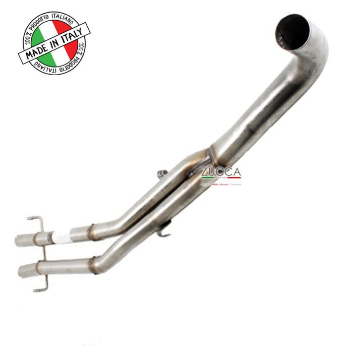Sezione Centrale "INOX" (Alfa 75 / 90 - V6 Busso dal 1984 al 87′) senza Silenziatore - immagine 2