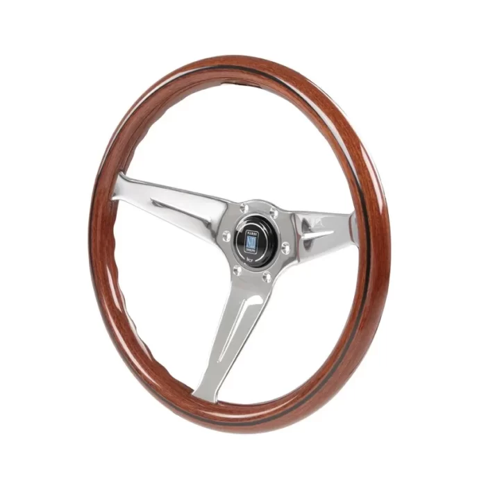 Volante NARDI - "Deep Corn" Ø 350 mm - Mogano & Razze Lucide - immagine 2