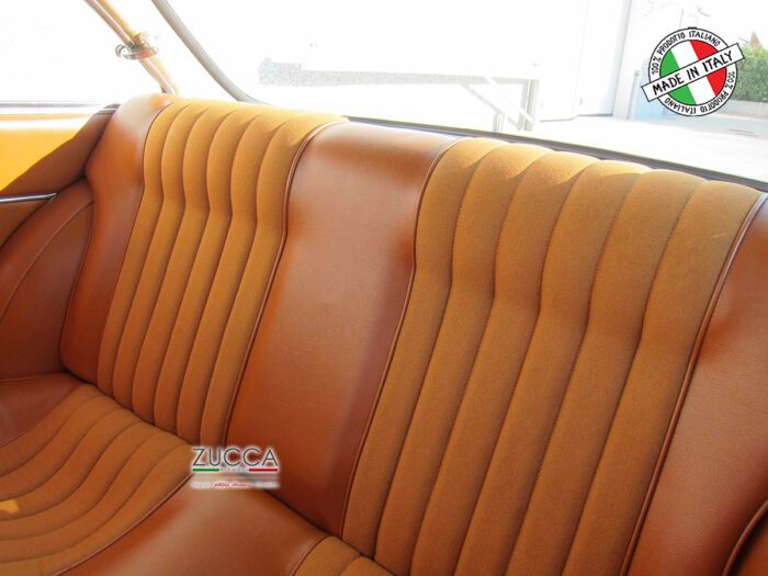 Fodera Sedile Posteriore (Sprint GT Veloce 1965>68') - "Ocra" TexAlfa/Pannetto - immagine 2