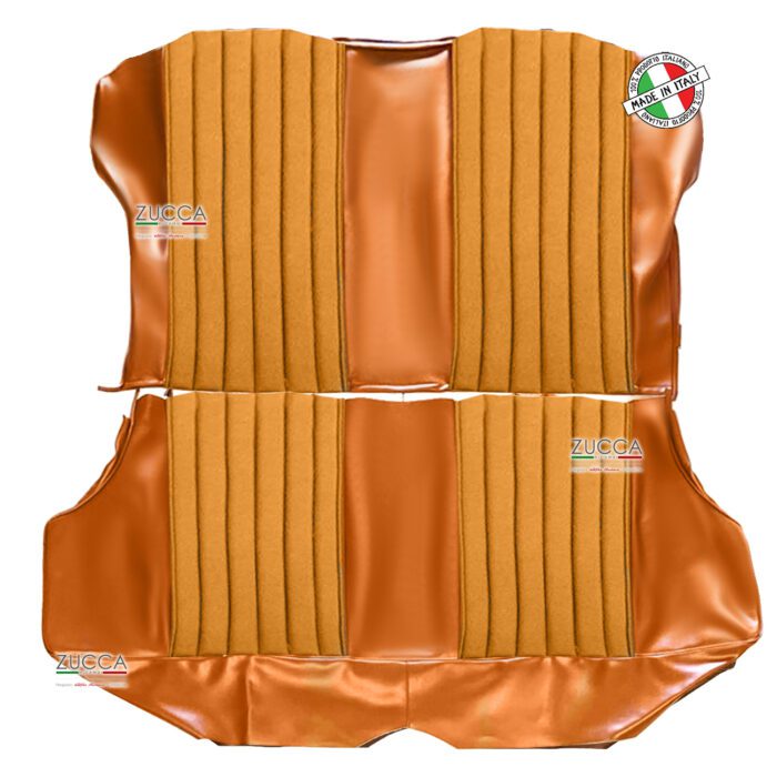 Fodera Sedile Posteriore (Sprint GT Veloce 1965>68') - "Ocra" TexAlfa/Pannetto