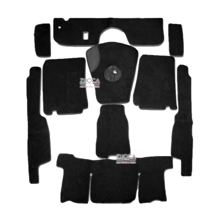 Set Tappeti in moquette (750 - 101 Giulietta Spider) - "Qualità"