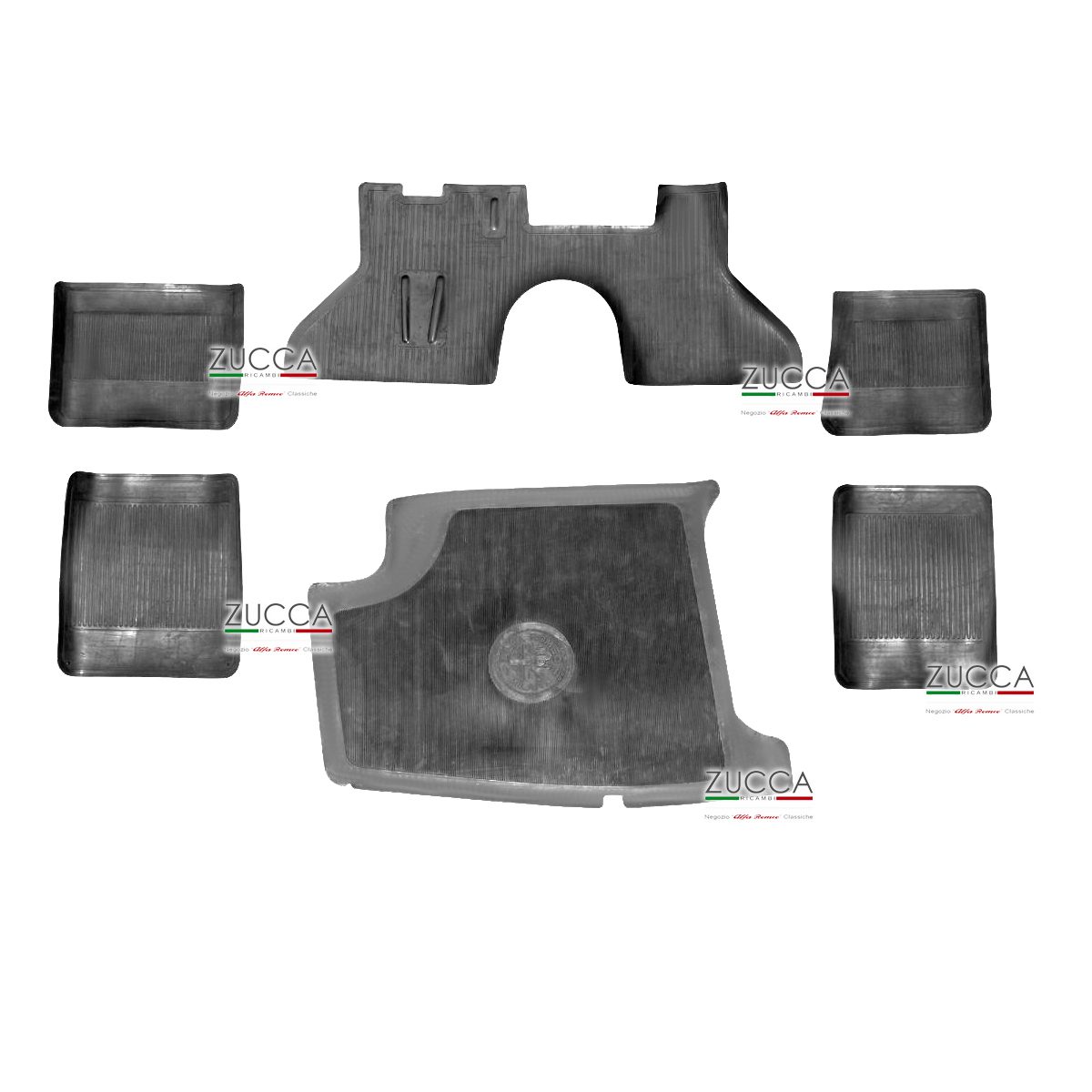 Tappeti Auto Moquette Cora Per Toyota C-HR (dal 2016) – Set 4 Pezzi Su Misura, Antiscivolo, Con Fissaggi