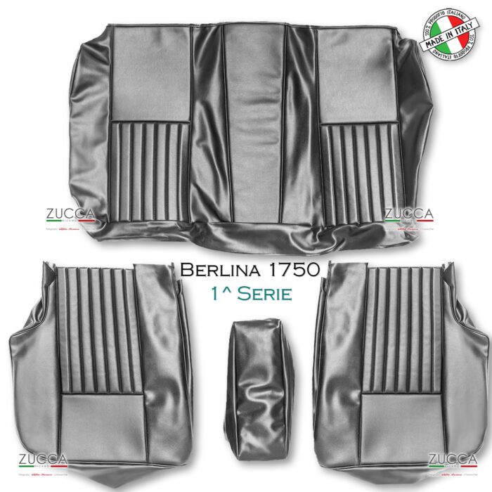 Fodere Sedile Posteriore (Berlina 1750 - 1^ Serie) – “Nero”
