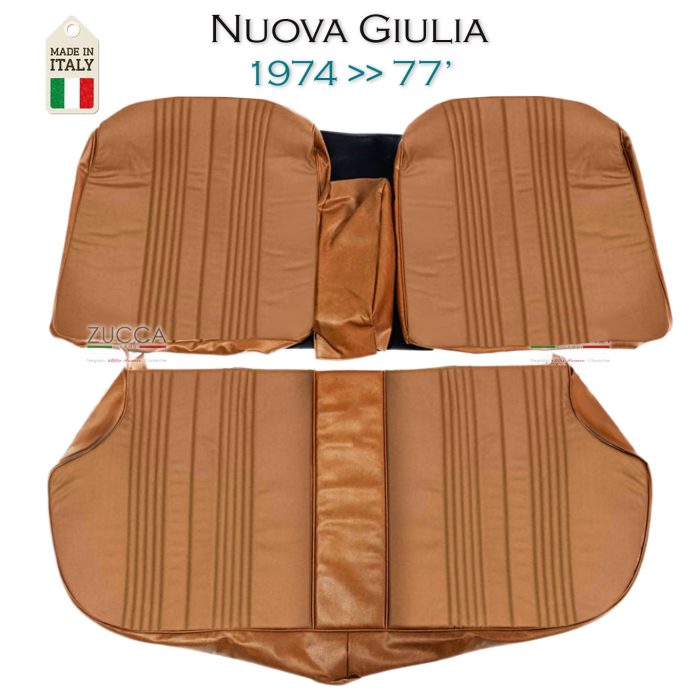 Fodera Sedile Post. con Bracciolo (Nuova Giulia 1.3 / 1.6 - 1974>77′) – “Panno & Skay Cinghiale”