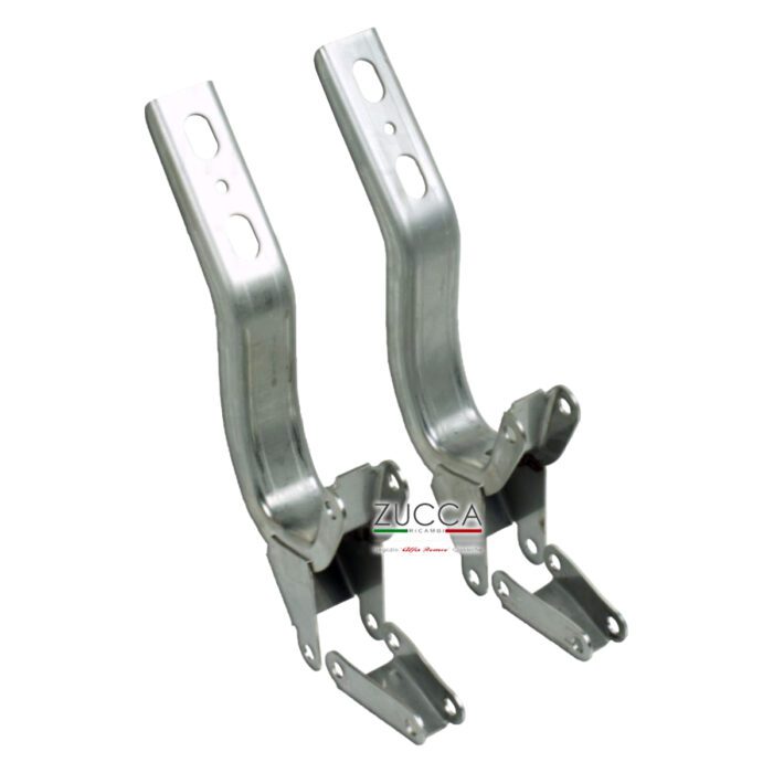 Coppia Cerniera Cofano Anteriore (GT Bertone Scalino) "INOX" - immagine 2