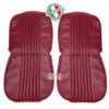 Coppia Fodere Sedili Ant. (GT Junior 1.300/1.600 cc - 1966>73') Amaranto