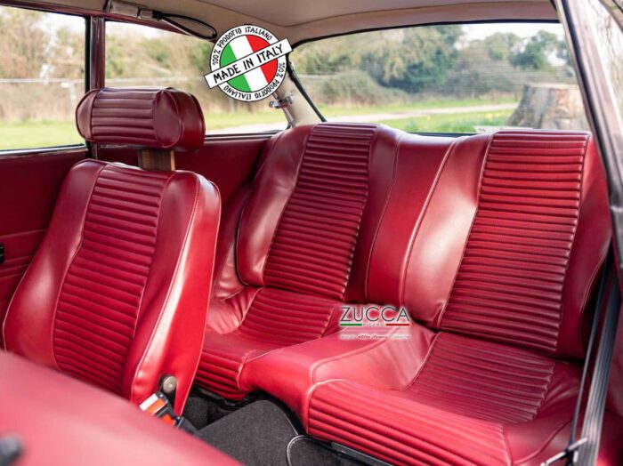 Fodera Sedile Posteriore (Serie: 115 – GTV 2000/Unificato) Rosso - immagine 2