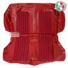 Fodera Sedile Post. (Giulia Sprint GT 1600 - 1963>66') Pannetto Amaranto/Skay Rosso