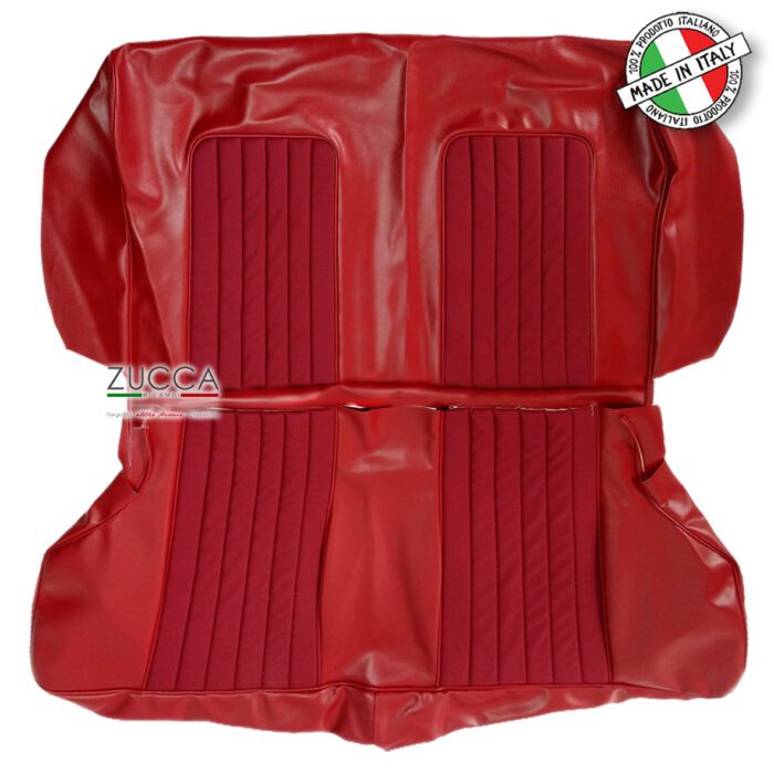 Fodera Sedile Post. (Giulia Sprint GT 1600 - 1963>66') Pannetto Amaranto/Skay Rosso