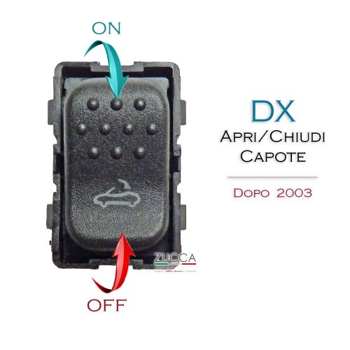 Interruttore Capote Lato Dx - Doppio Scatto (Spider 916 - dal 2003 in poi)