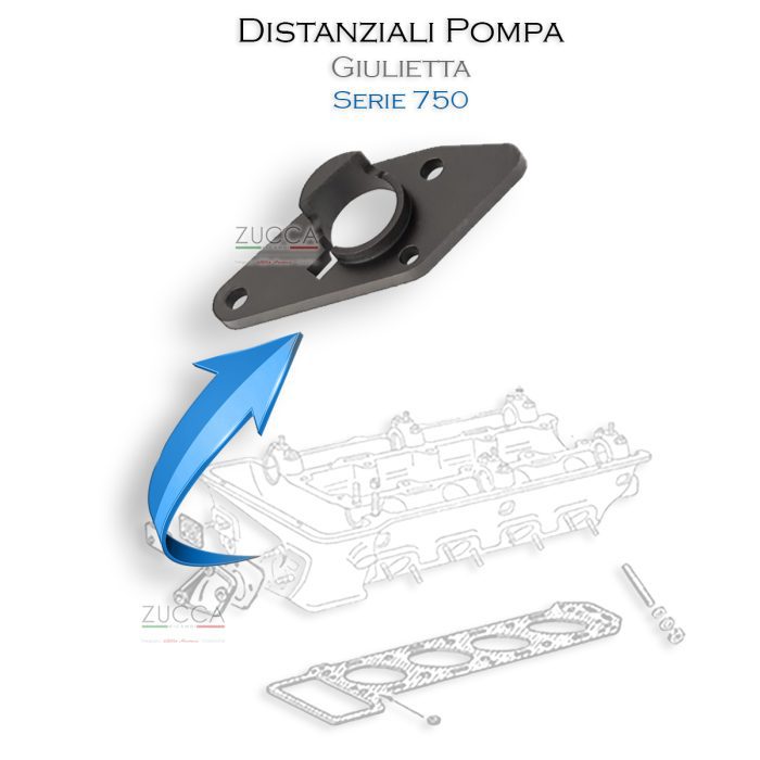 Pompa Carburante su Testata (Serie : 750) - "DISTANZIALE"