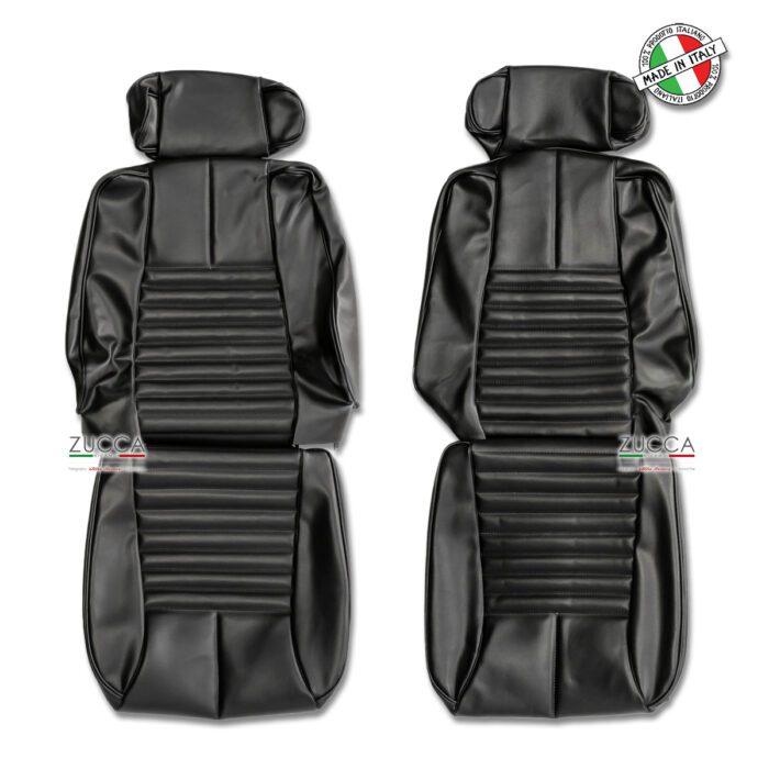 Coppia Fodere Sedili Ant. (GT/GTV Alfetta - Serie: 116) Skay Nero
