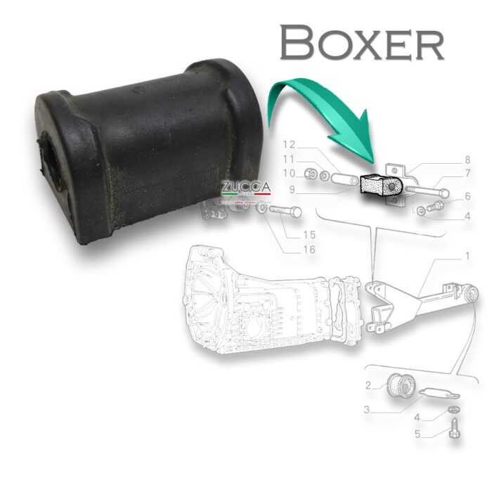 Boccola Supporto Cambio Posteriore (Motori Boxer)