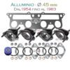 KIT Flange Carburatore "Alluminio" da Ø 45 mm (dal 1954 al 83')