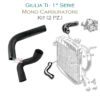Set Manicotti (105 Giulia Ti - 1^ Serie  Mono Carburatore)