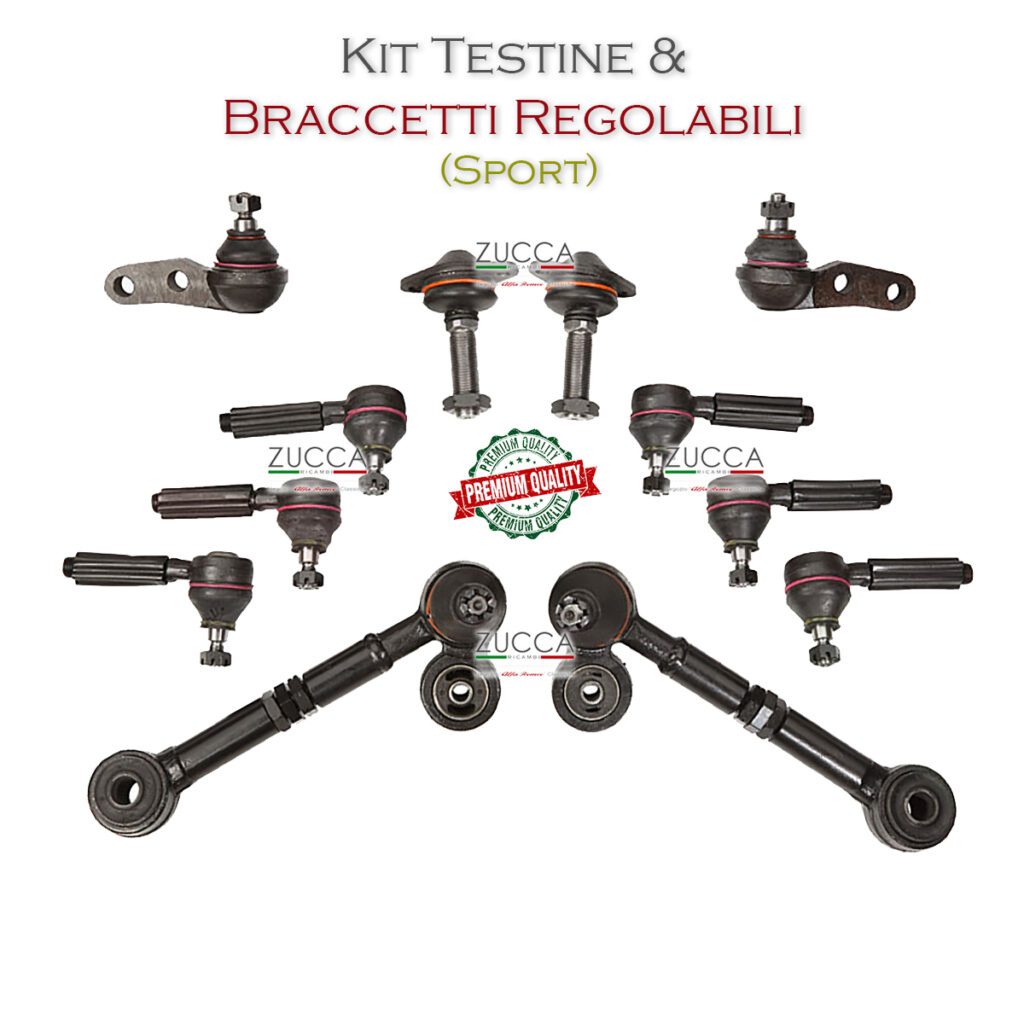 Kit De 6 Brazos De Suspensión (trapecios) Para Fiat 500 (312) Y Ford Ka - Reemplazo Directo OE