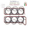 Guarnizione Testata - 3.000 cc (V6 Busso - 12 Valvole) "Anelli Separati"