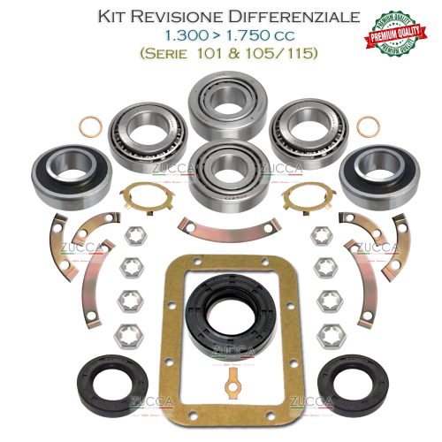 Kit Revisione Differenziale Piccolo (101 & 105/115 - 1.300>1.750 cc)
