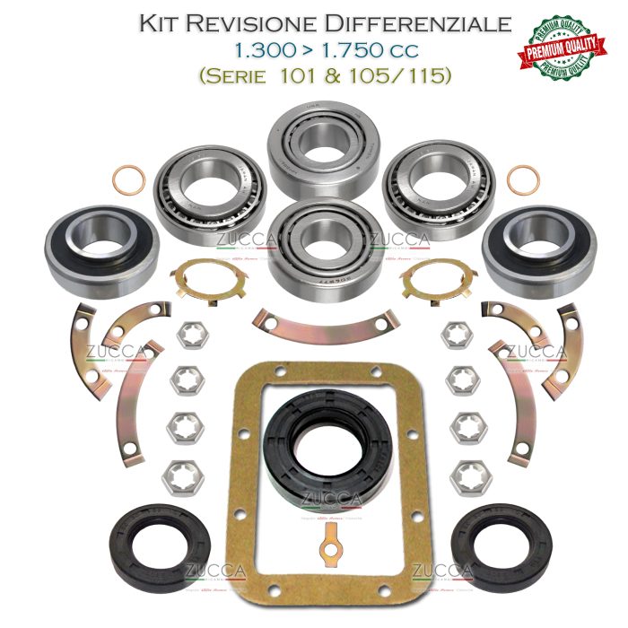 Kit Revisione Differenziale Piccolo (101 & 105/115 - 1.300>1.750 cc)