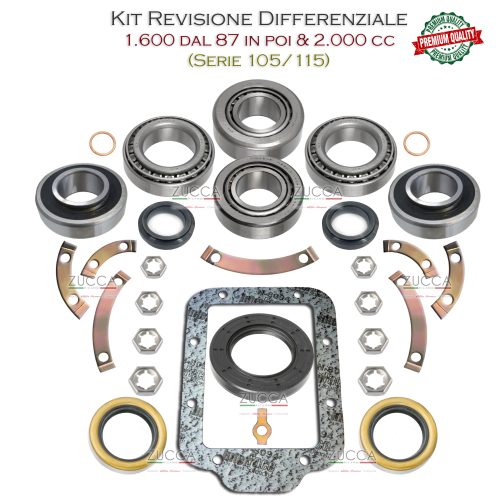 Kit Revisione Differenziale Grande (Serie 105/115 - Con Autobloccante) "LSD"