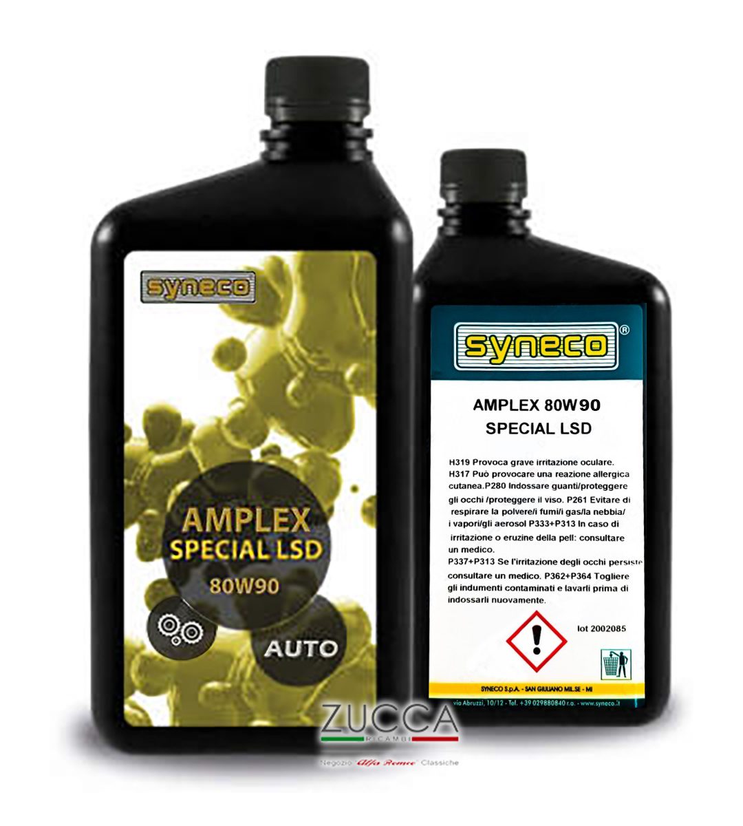 Olio Sintetico Differenziale 80w90 (1 Lt) AMPLEX Special LSD