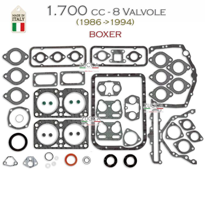 Kit Guarnizioni Motore (1.700 cc Boxer 8V Carb. & I.E.) "Rinforzate"