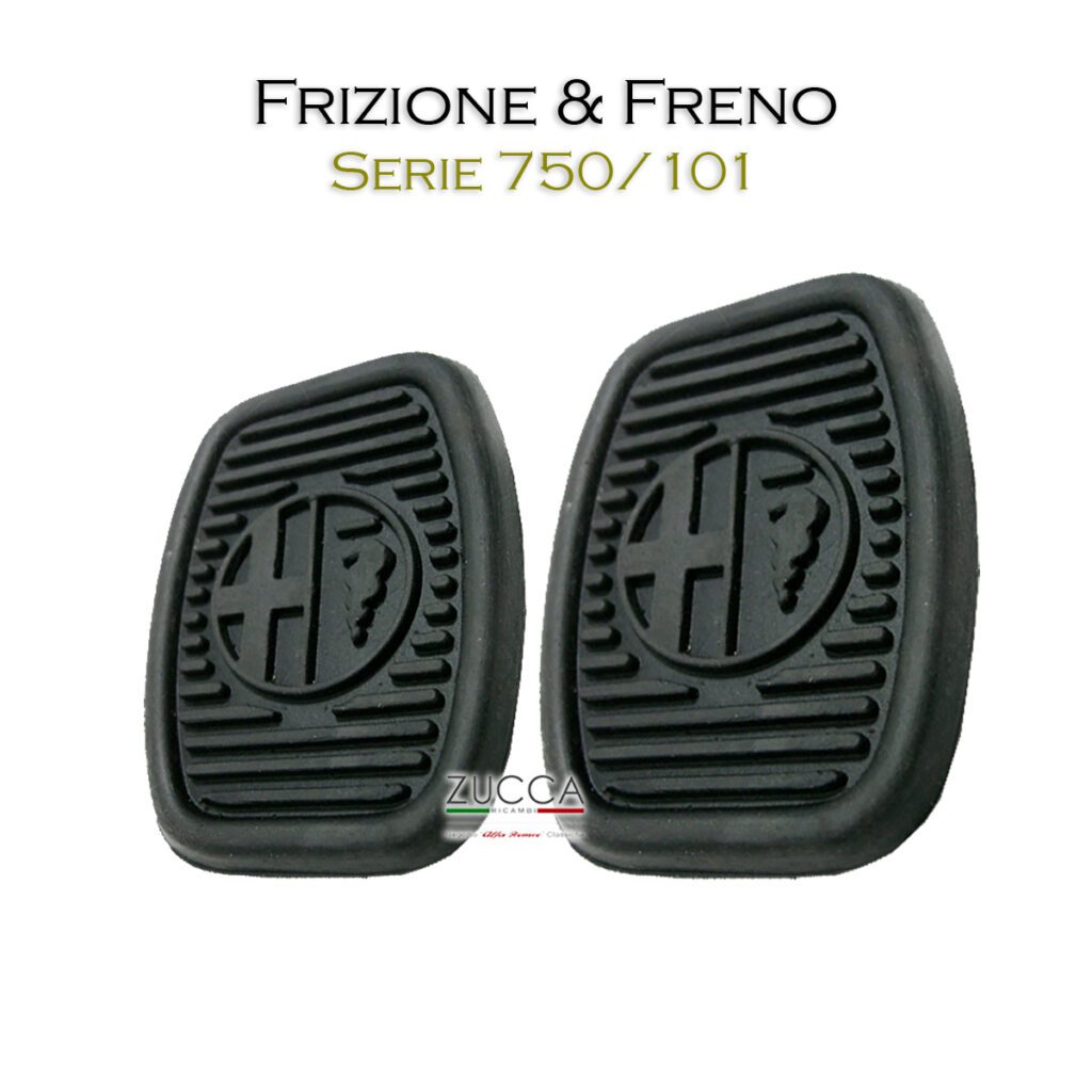 FEILIDAPARTS 2 Pezzi Pedali Freno E Frizione Per Ford Mondeo, Transit, Focus, Cougar, Scorpio - Gomma Antiscivolo