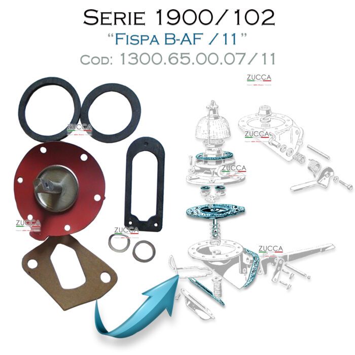 Kit Pompa Benzina "Fispa B-AF /11" (Serie: 1900 - 102)