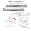 Lamiera Battitacco (Spider 750/101)