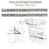 Coppia Soglie - Interne Superiori (Spider 750/101)