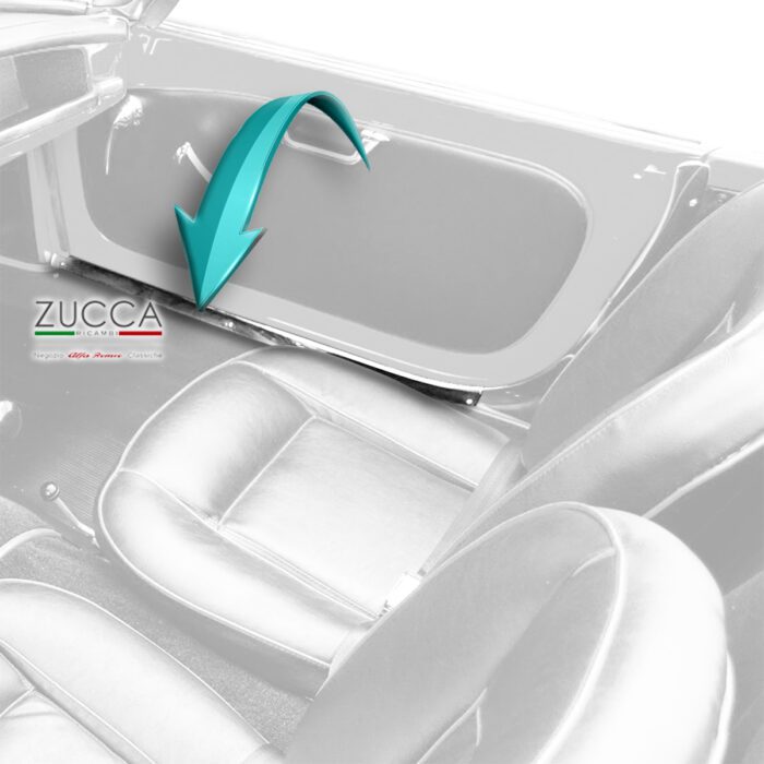 Coppia (2 pz.) Soglie Interne - Orizzontali (Giulietta/Giulia 750-101 - Spider) - immagine 2