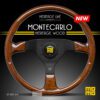 Volante in Legno MOMO 350 mm "MONTECARLO" Heritage Wood - immagine 4