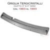 Griglia Gocciolatoio Tergicristalli (Duetto 3^ & 4^ Serie - dal 1983 al 93')