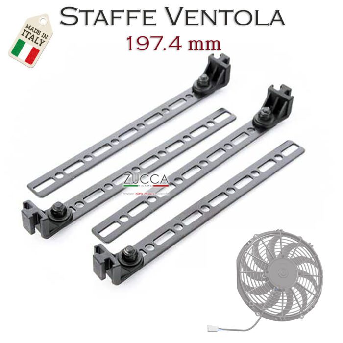 Kit (4 pz.) Staffe Ventilatore per Elettrico
