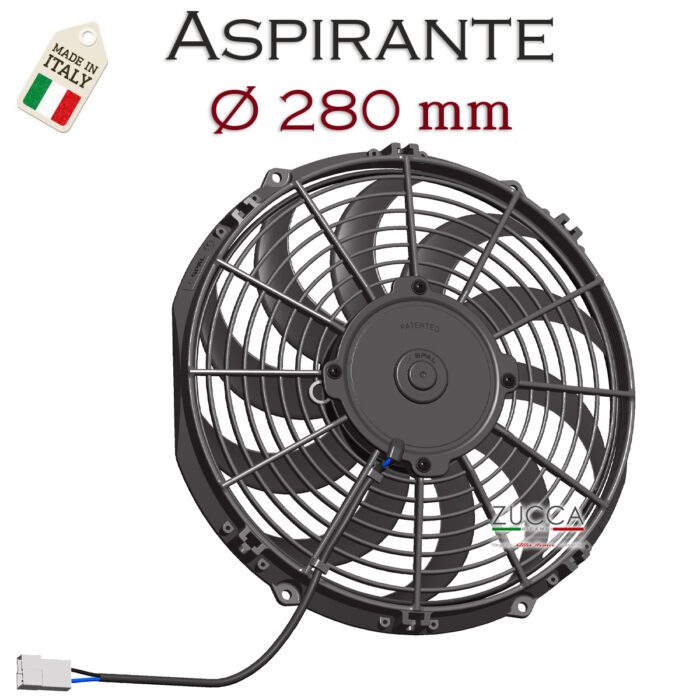 Ventilatore Aspirante Ventola Assiale 54A, 12v Diametro 280mm
