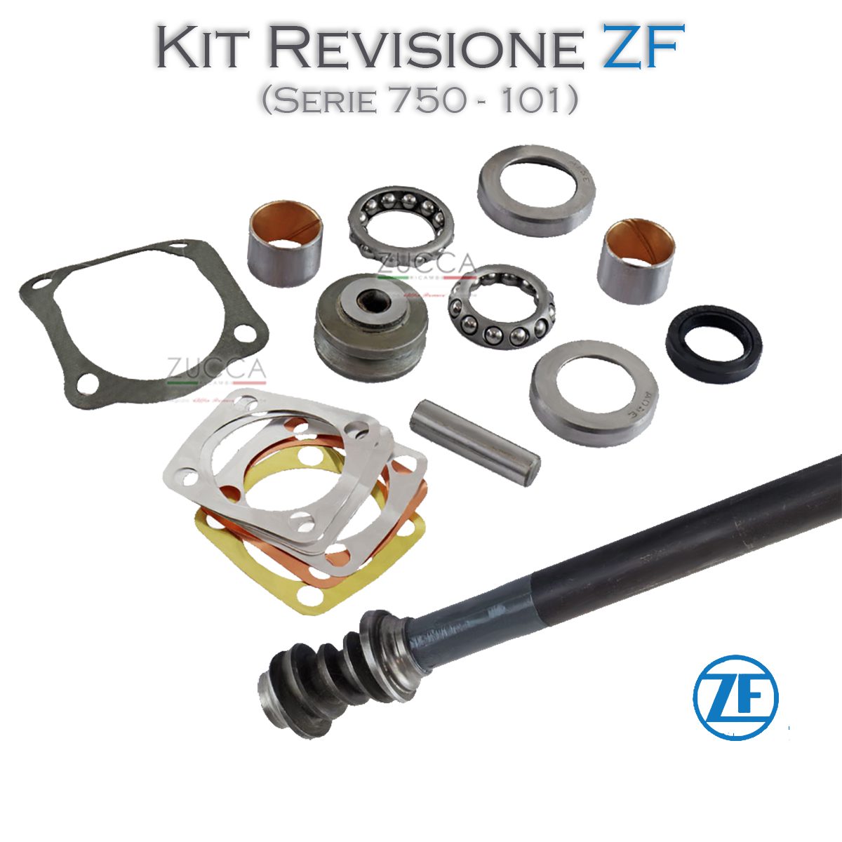 Kit Revisione Scatola Guida Serie 750 101 ZF Zucca Ricambi Per Kit Revisione Scatola Guida Serie 750 101 ZF Zucca Ricambi Per