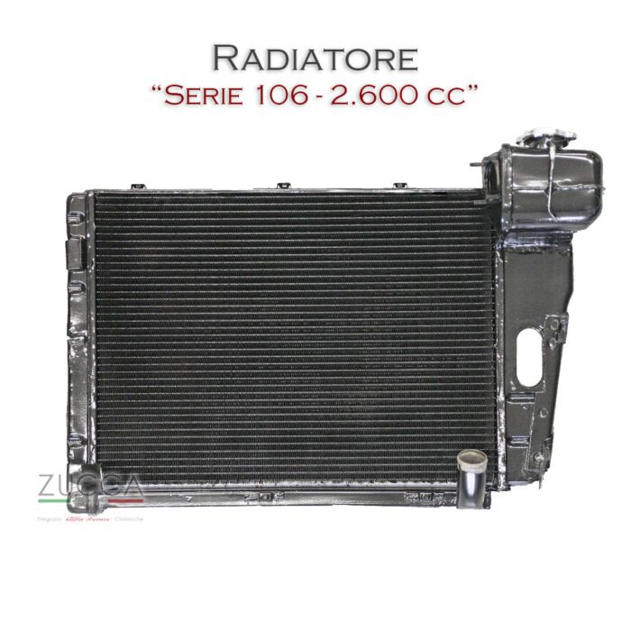 Radiatore (Serie: 106 - 2.600 cc) "545 x 410 x 60 mm" RIGENERATO