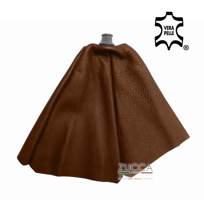 Cuffia Cambio - Versione con Console (Serie 105/115) Pelle Tabacco
