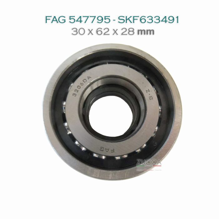 Cuscinetto Cambio (FAG 547795 - SKF633491) - 30 x 62 x 28 mm "Ultimo Pezzo"